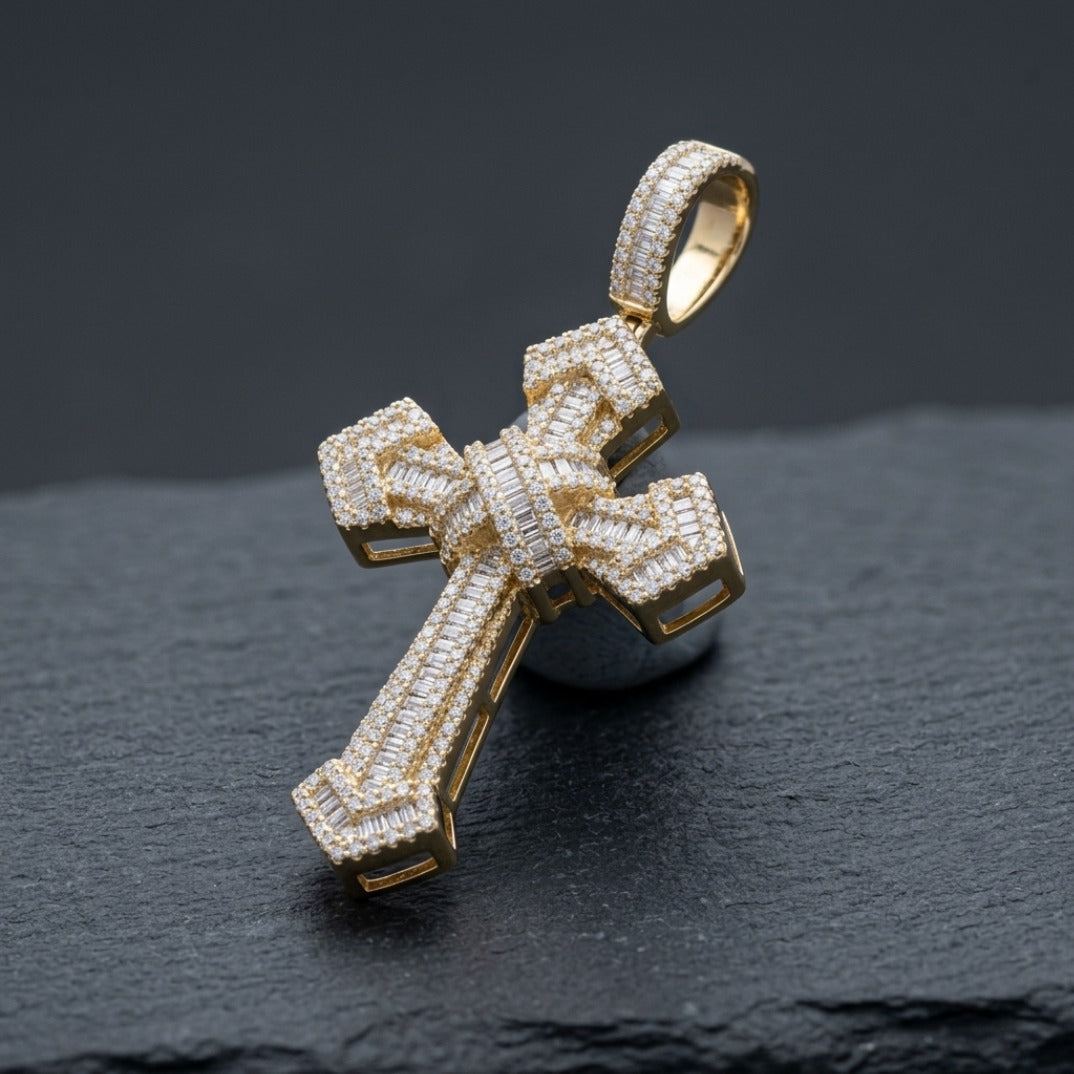 The Imperial Radiance Cross Pendant
