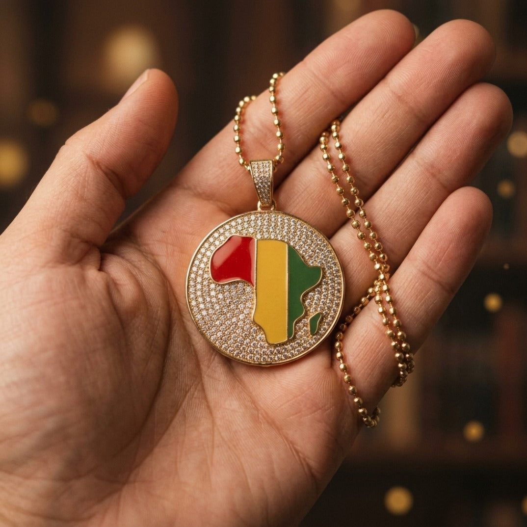Heritage Radiance Africa Emblem Pendant