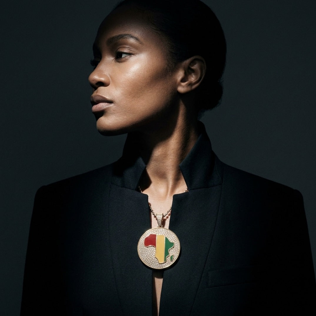 Heritage Radiance Africa Emblem Pendant