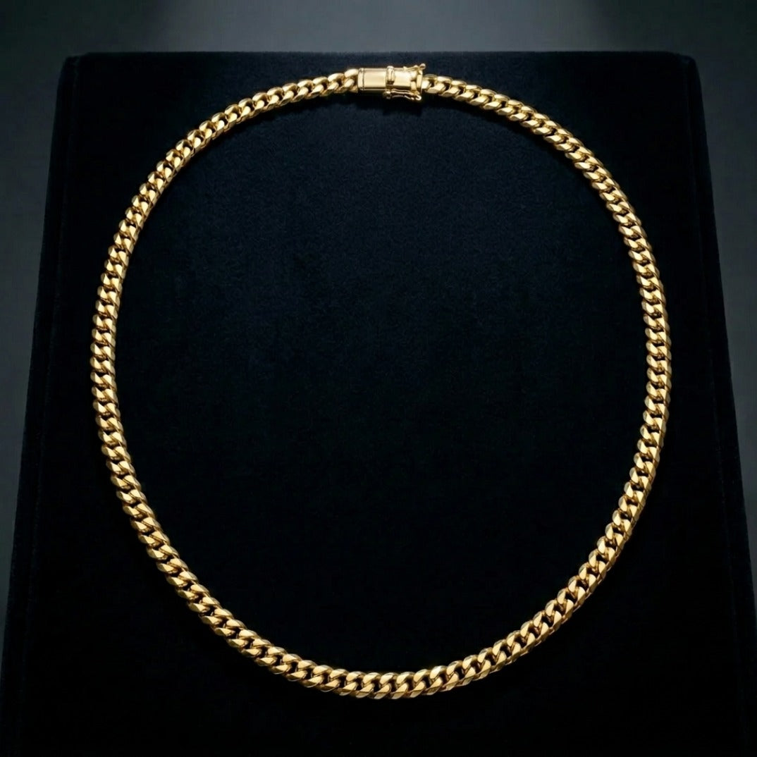 Imperial Unisex Gold Cuban Chain