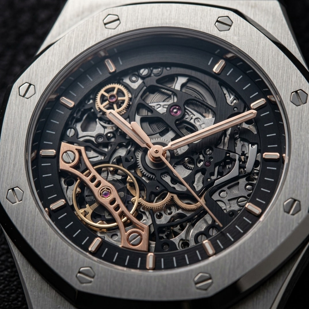 The Imperial Double Balance Wheel Openworked Timepiece — Octagonal Luxury Edition
