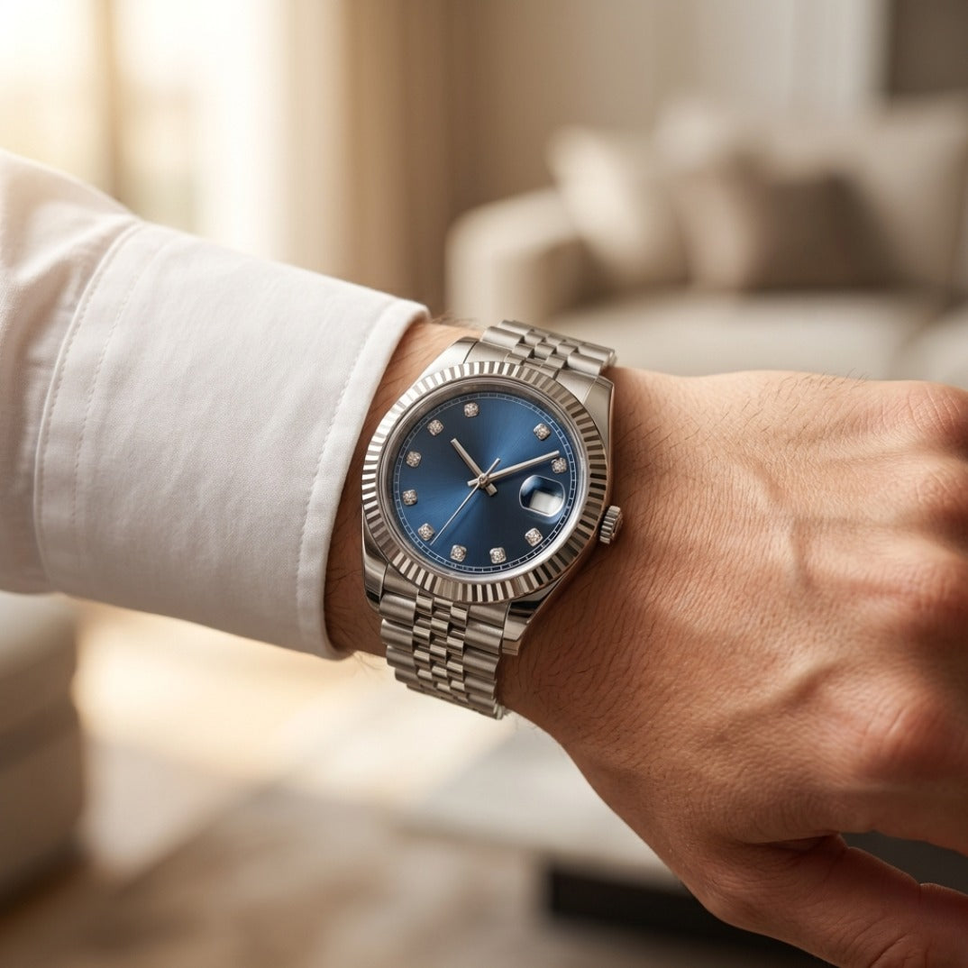 The Imperial Heritage Date Timepiece — Stainless Steel Classic Edition