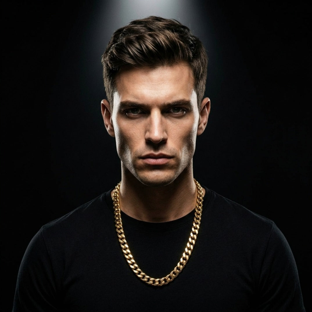 The Sovereign Bold Gold Link Chain
