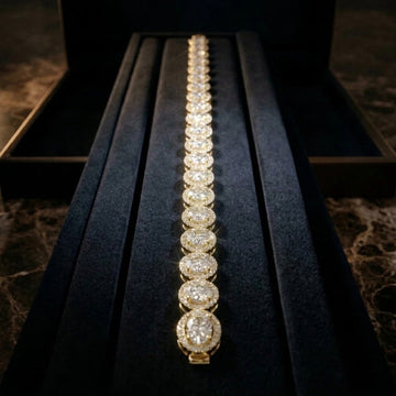 Lumière Oval Tennis Bracelet