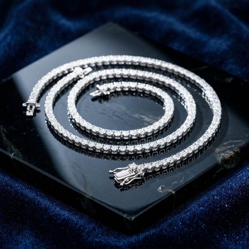 The Luminary Tennis Bracelet in Sterling Silver
