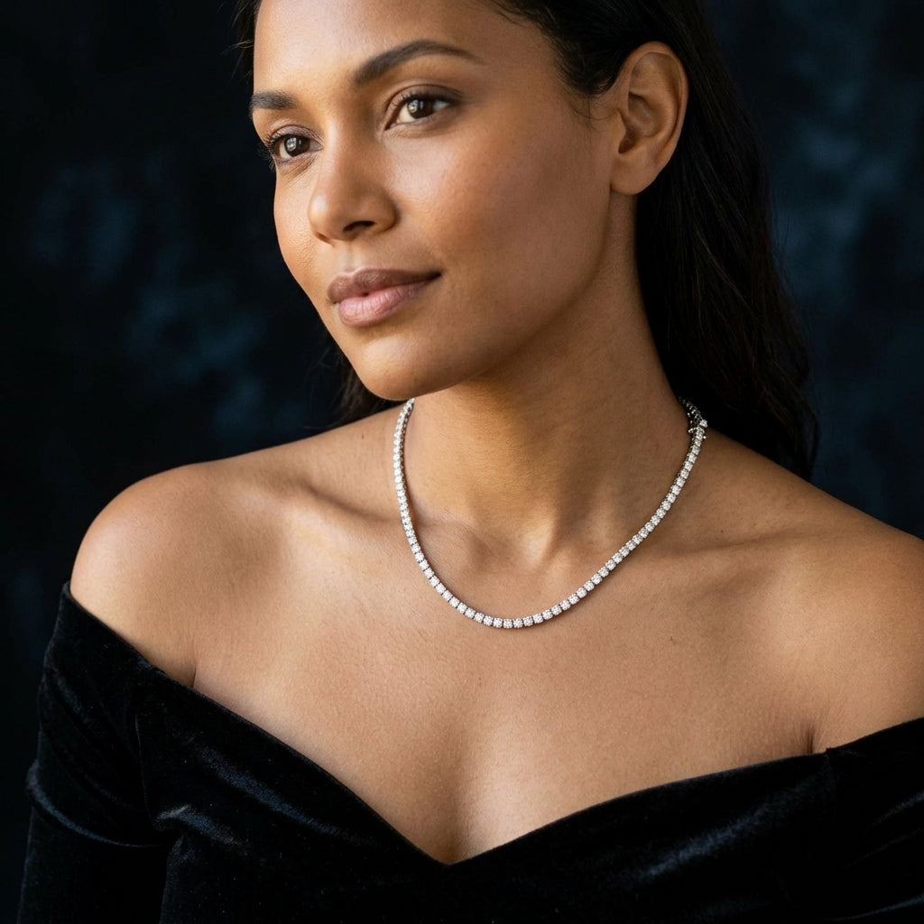 The Luminary Tennis Bracelet in Sterling Silver