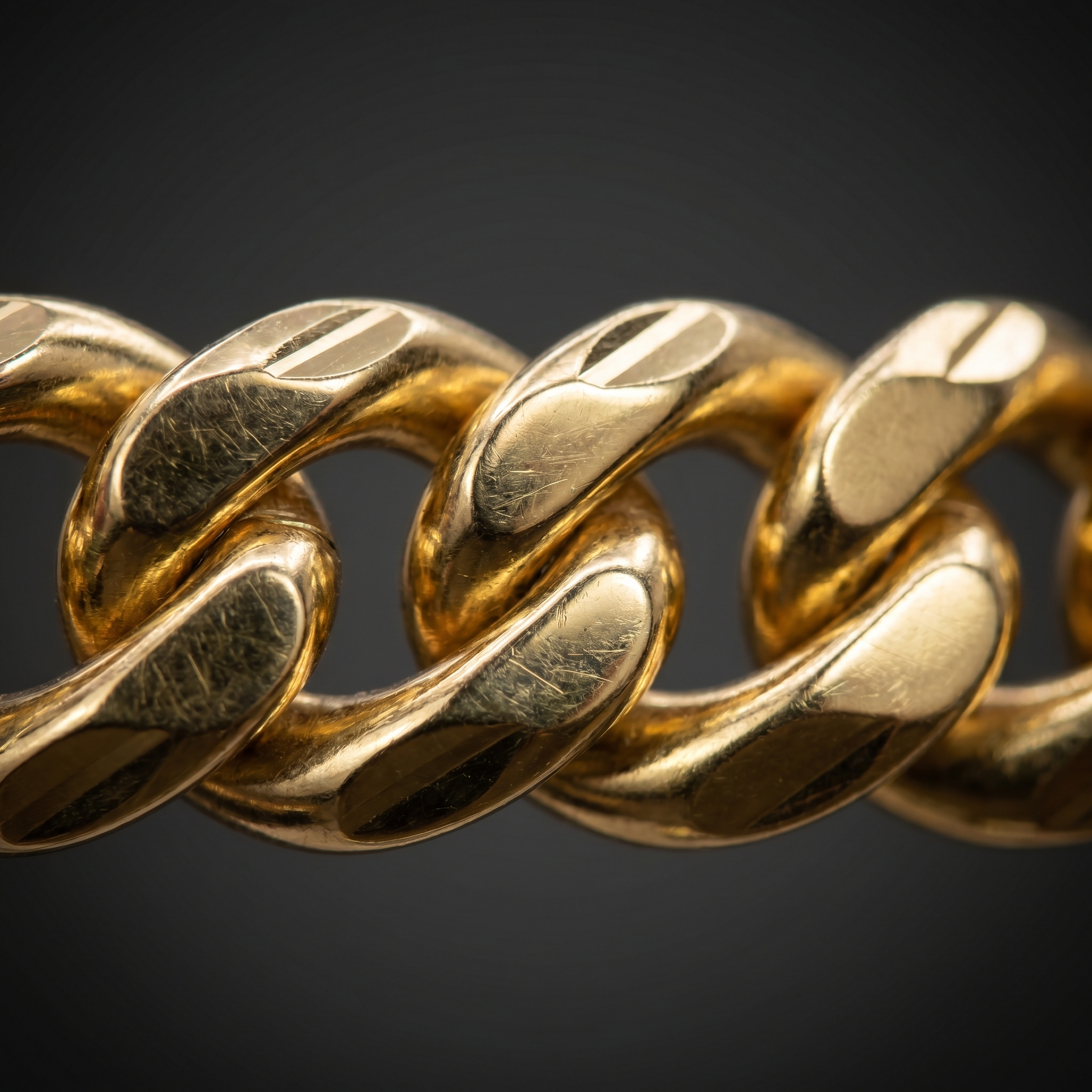 Miami Cuban Link Chain in 14K Gold Coated Finish