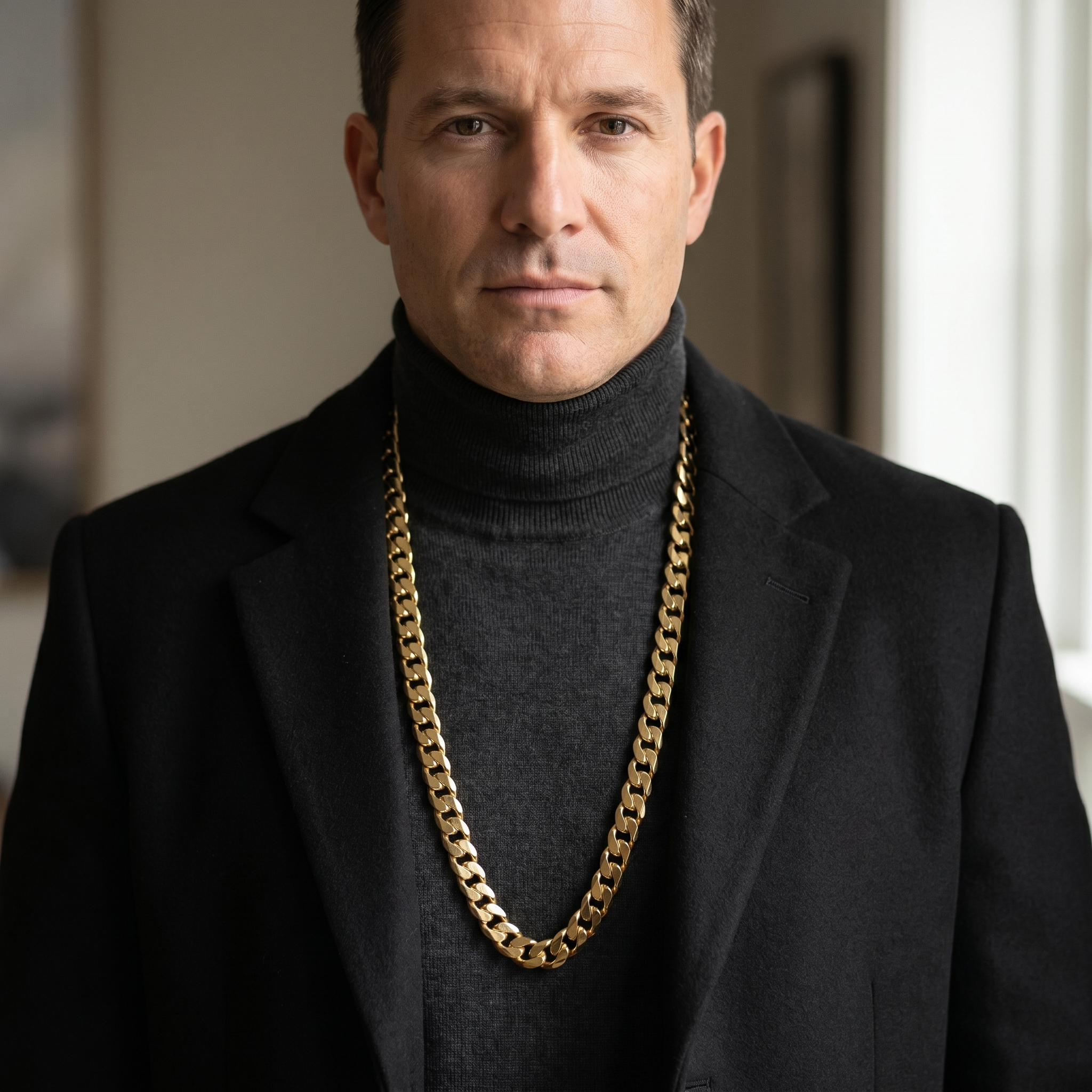 30" Miami Cuban Link Chain in 14K Gold Coating