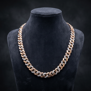 6MM Miami Cuban Chain in 925 Silver with Premium CZ Stones – 20 Inch