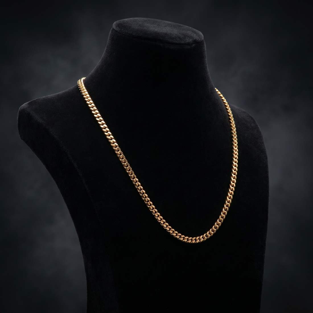 Monaco Gold Cuban Link Chain