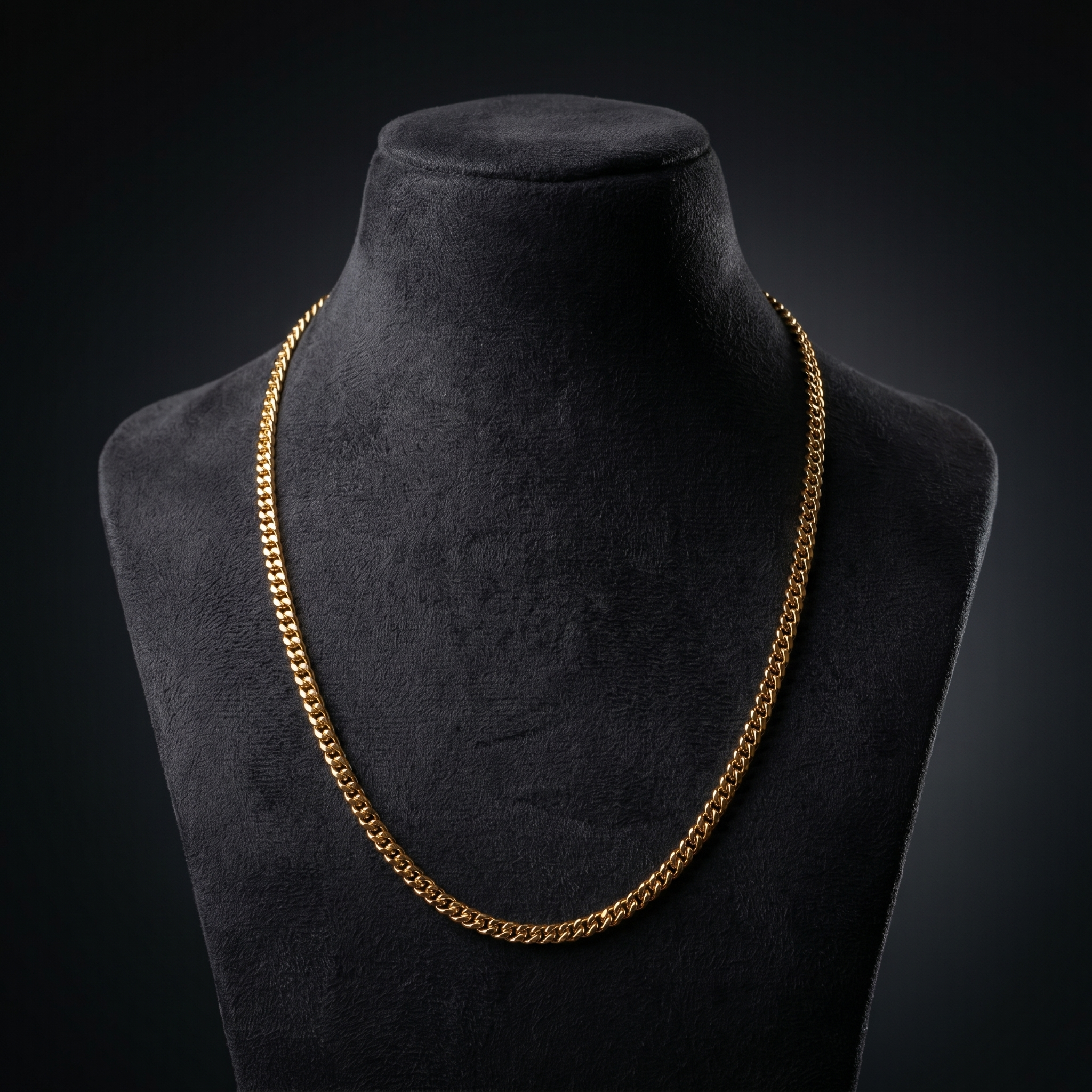 Monaco Gold Cuban Link Chain