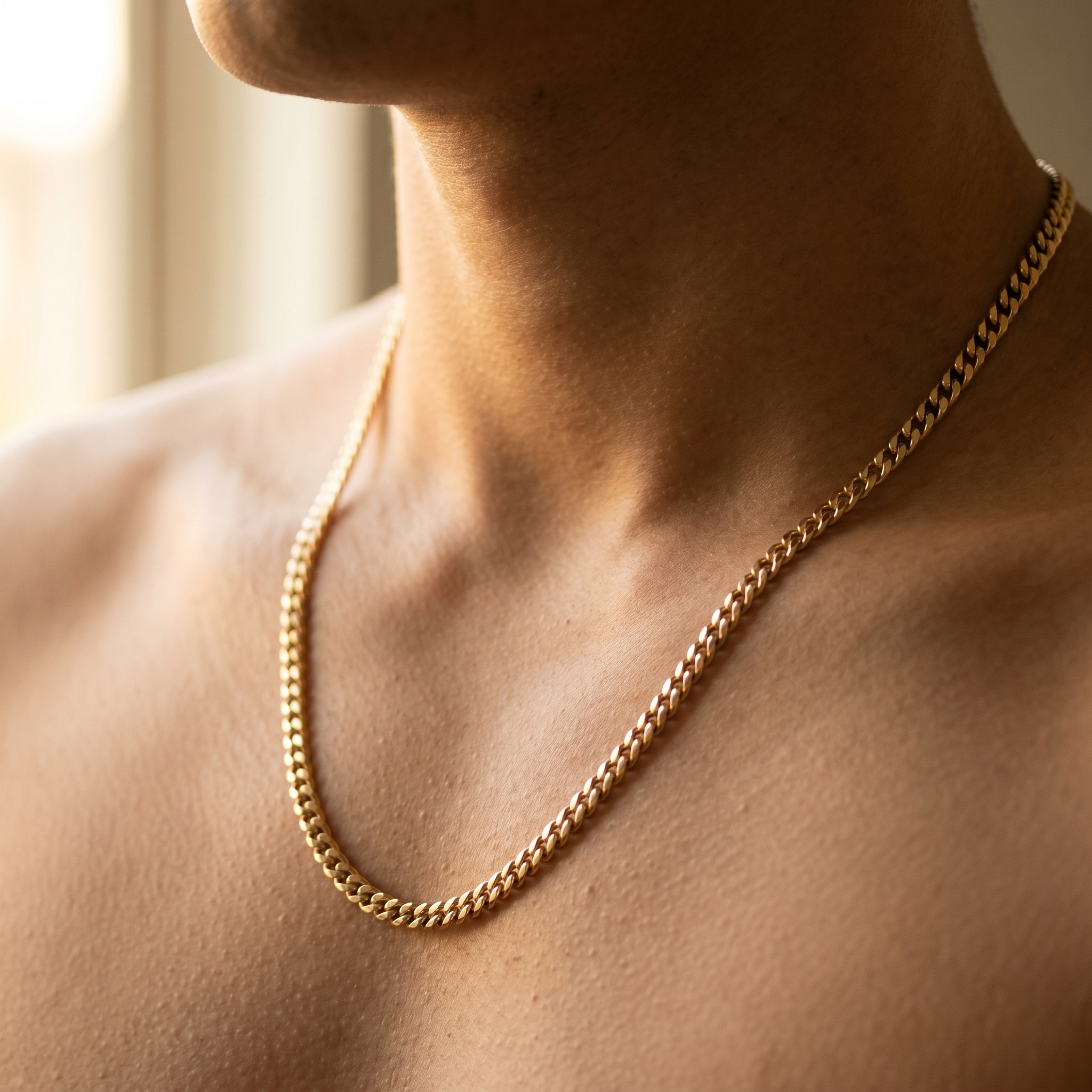 Monaco Gold Cuban Link Chain