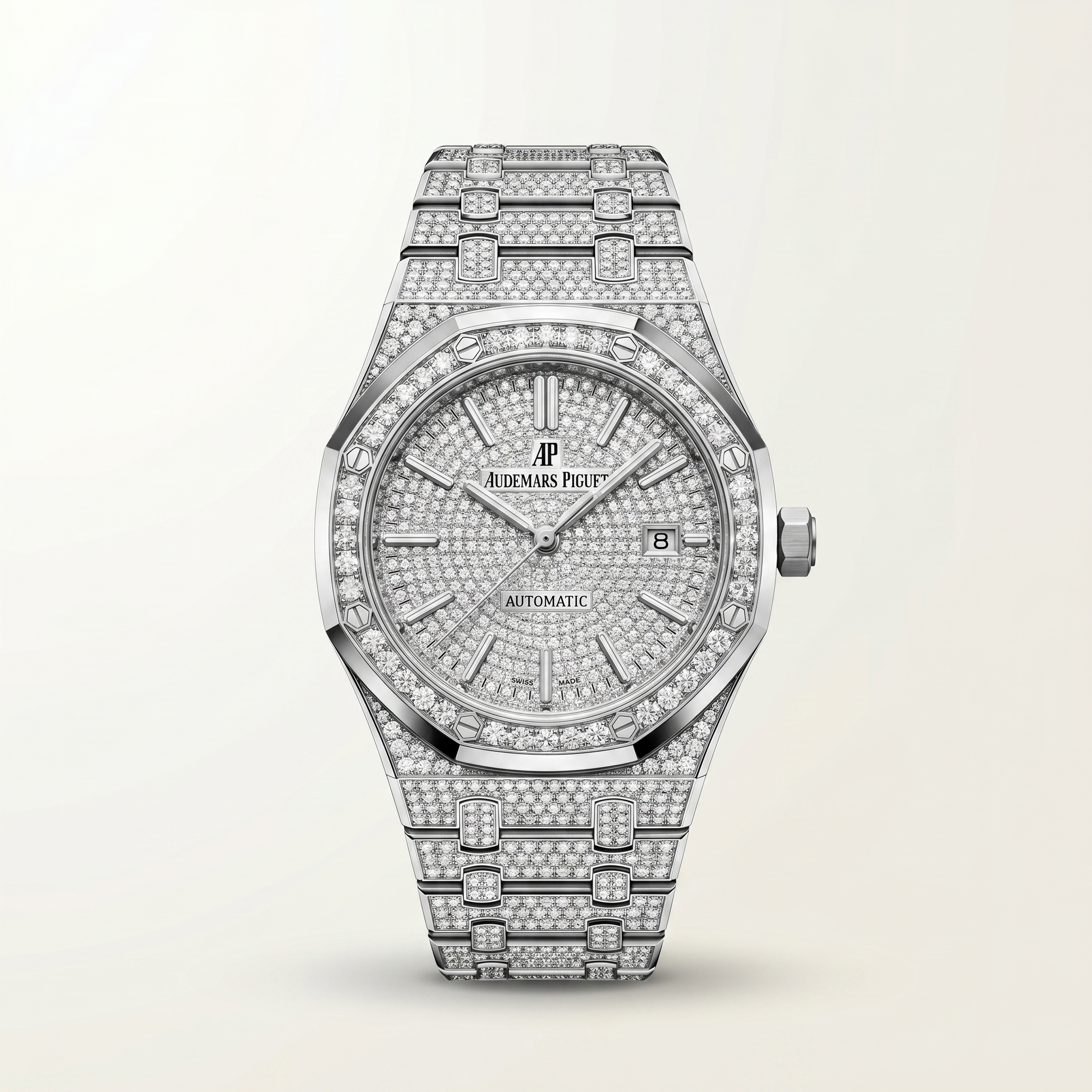 The Royale Pavé "Bustdown" Custom Timepiece