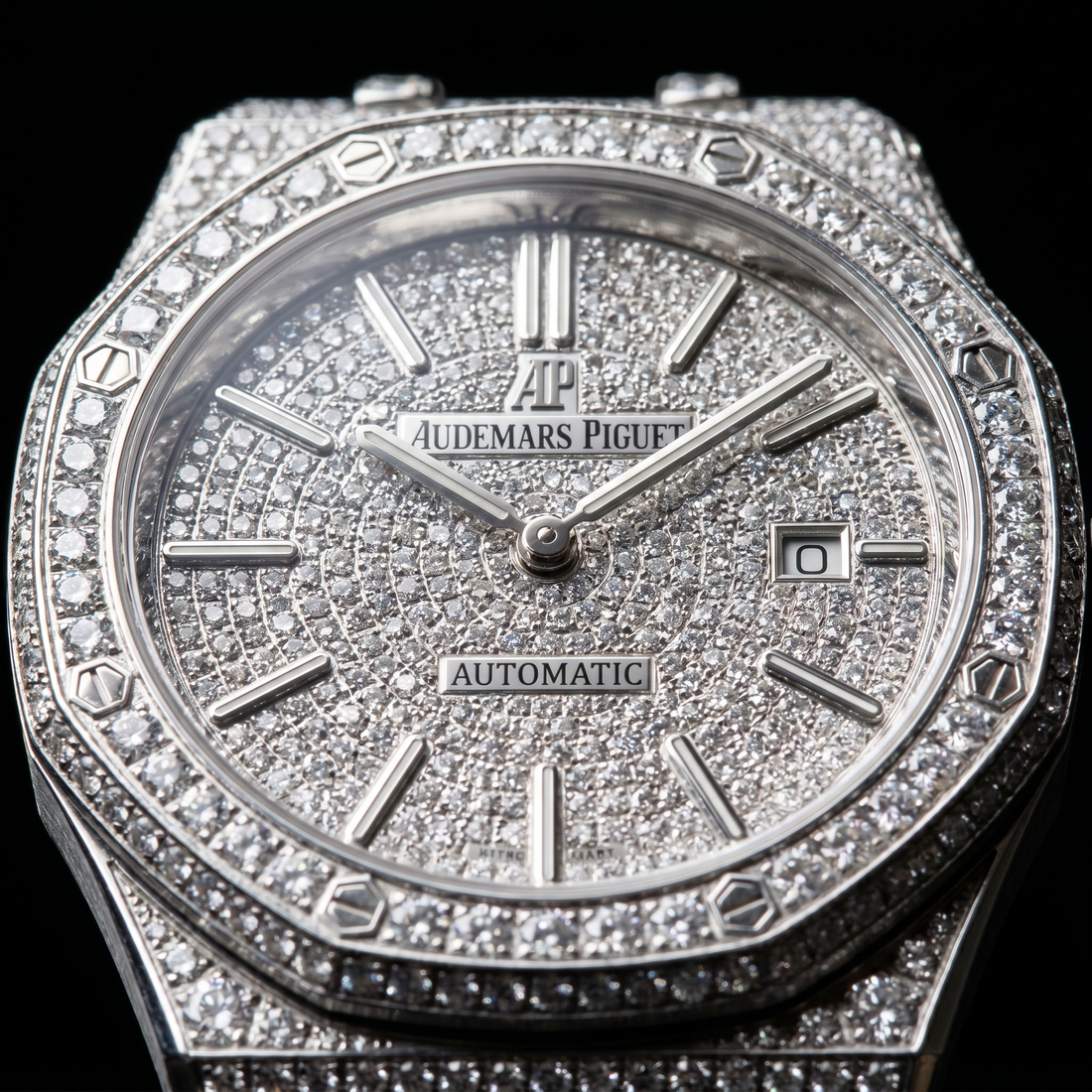 The Royale Pavé "Bustdown" Custom Timepiece