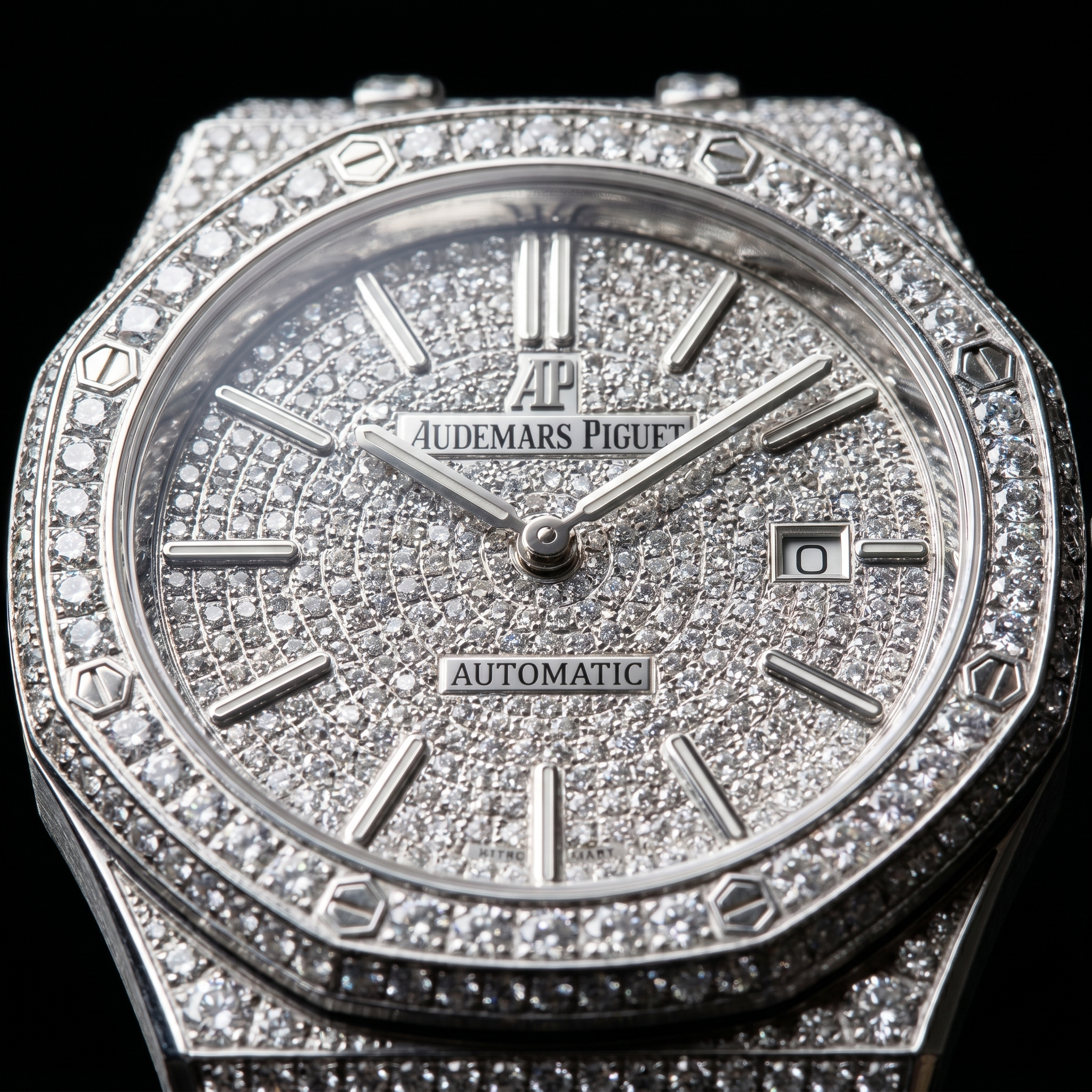 The Royale Pavé "Bustdown" Custom Timepiece