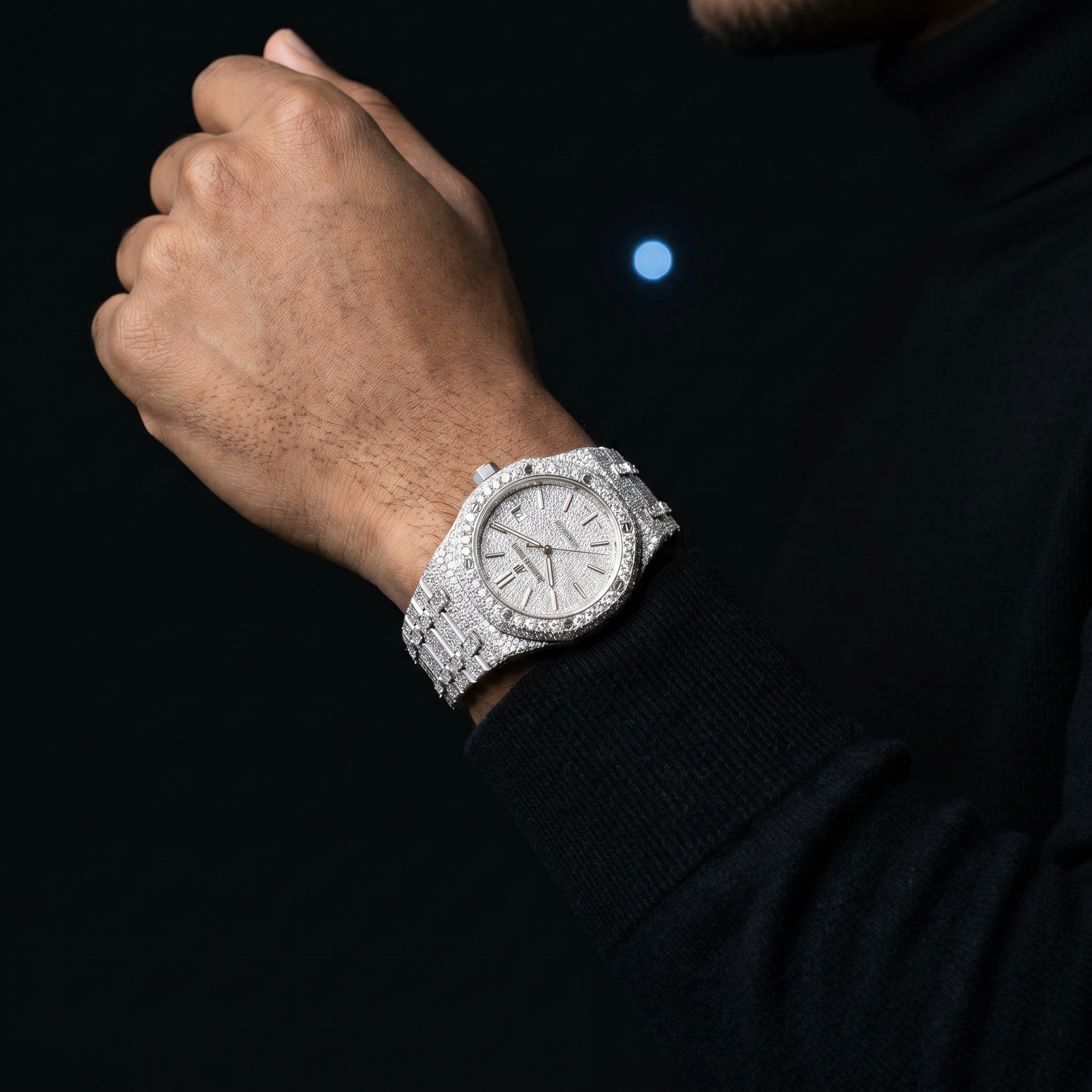 The Royale Pavé "Bustdown" Custom Timepiece