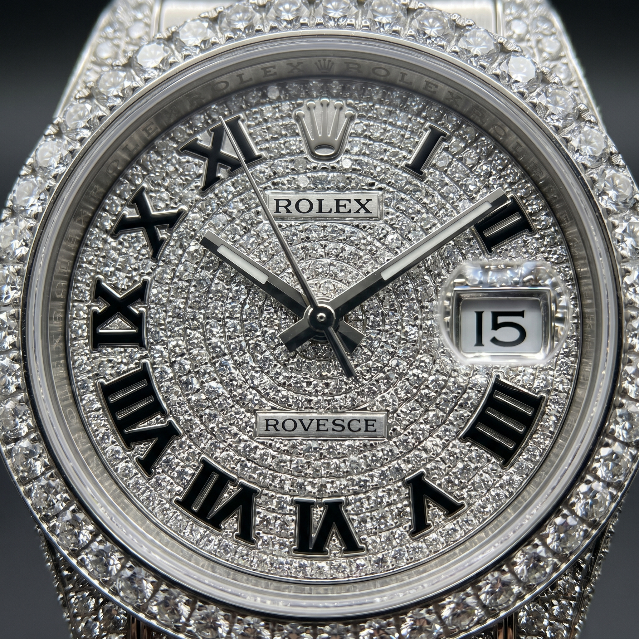 The Imperial Datejust President Bustdown