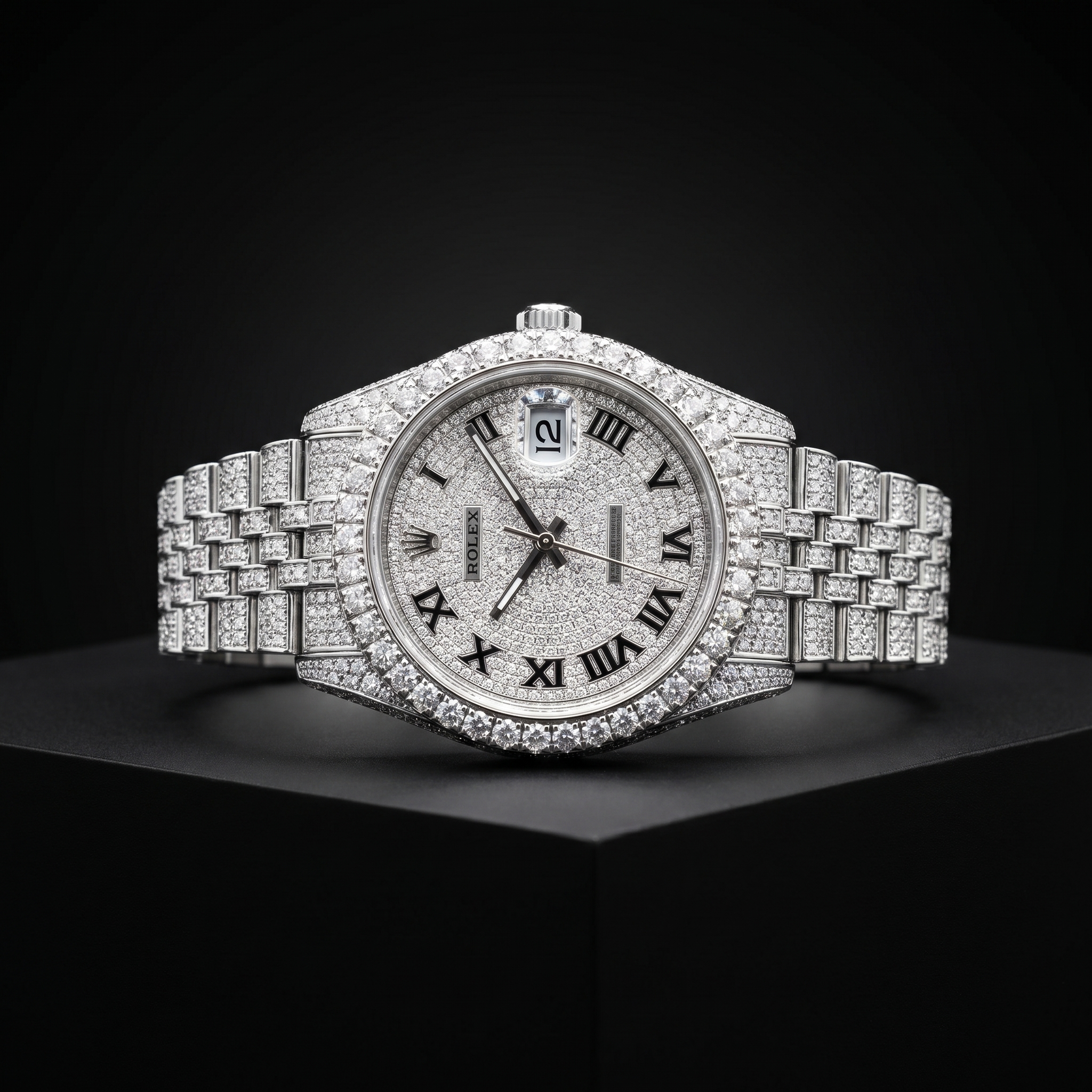The Imperial Datejust President Bustdown