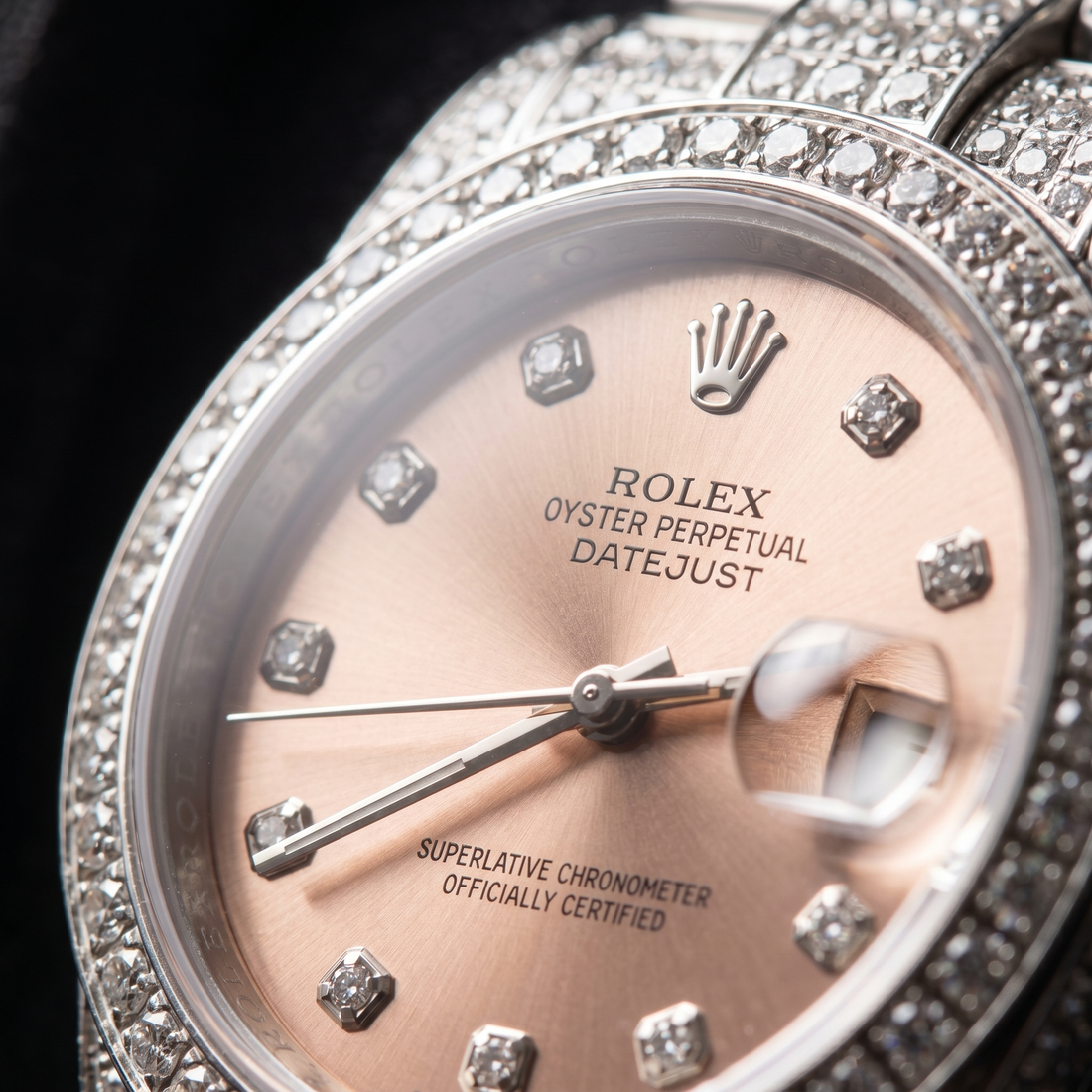 The Datejust Aura Bustdown Timepiece