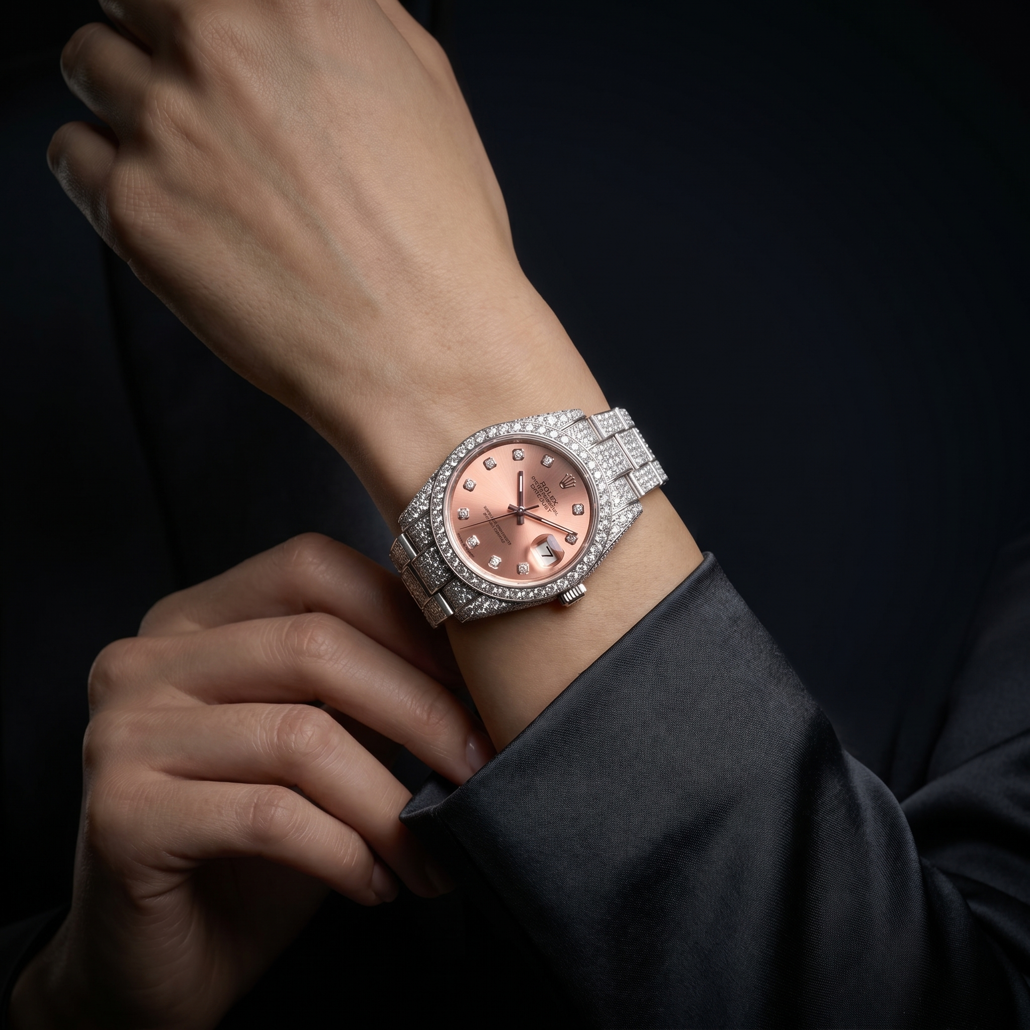 The Datejust Aura Bustdown Timepiece