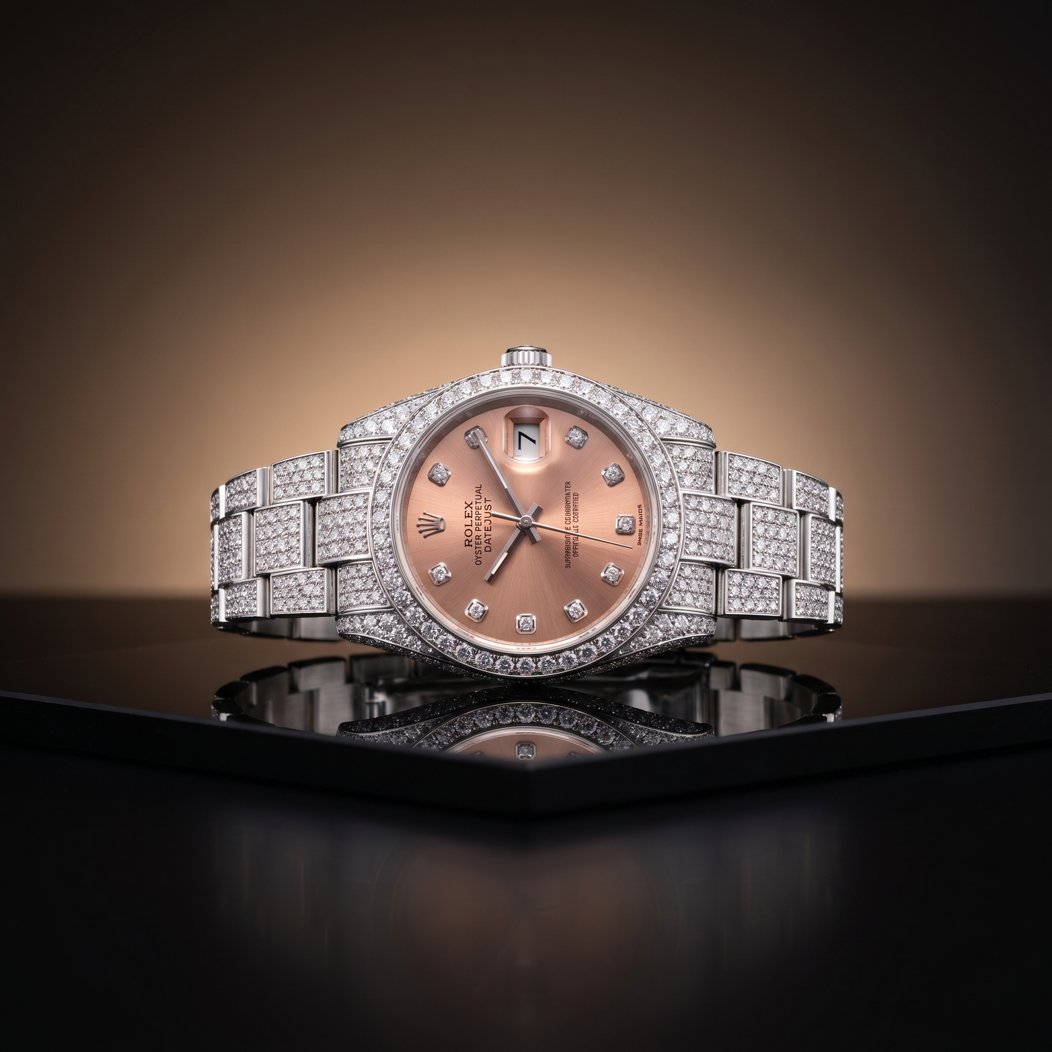 The Datejust Aura Bustdown Timepiece
