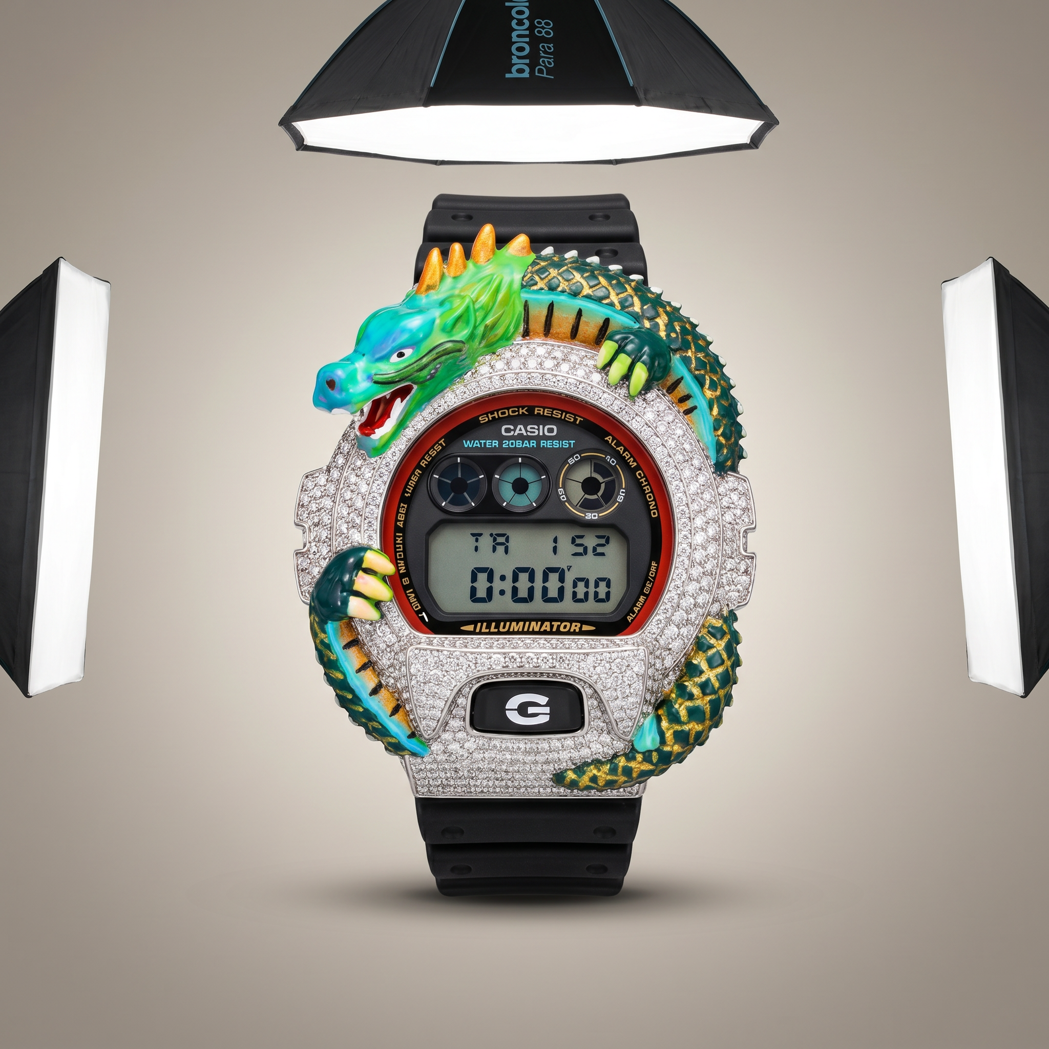 The Kaiju G-Shock Illuminator (Bross Edition)