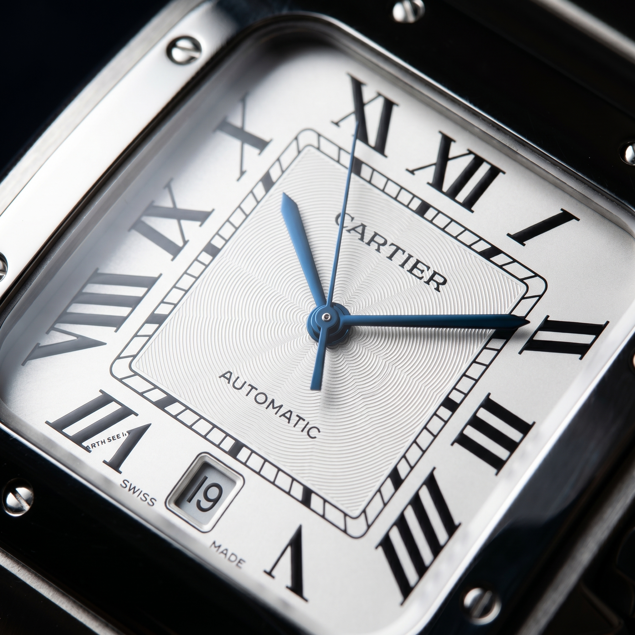 The Legacy Square Automatic Timepiece in Stainless Steel