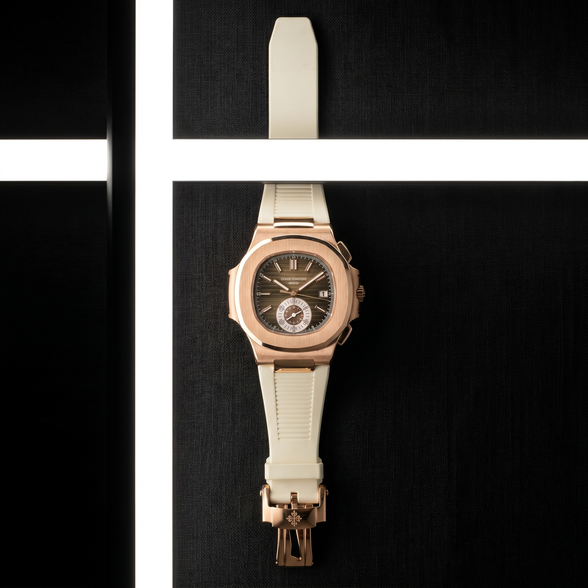 The Nautilus Flyback Chronograph Rose Gold Edition