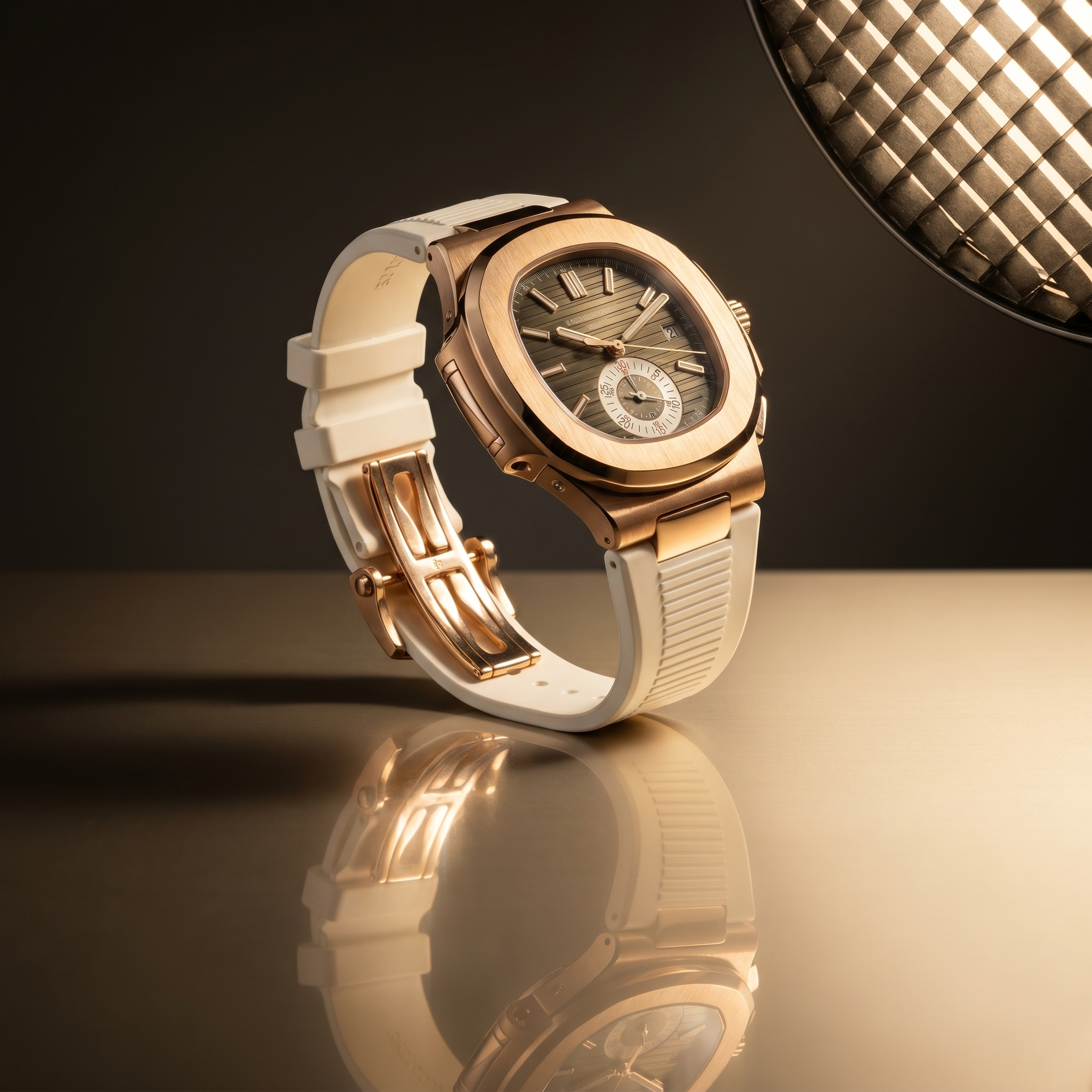 The Nautilus Flyback Chronograph Rose Gold Edition