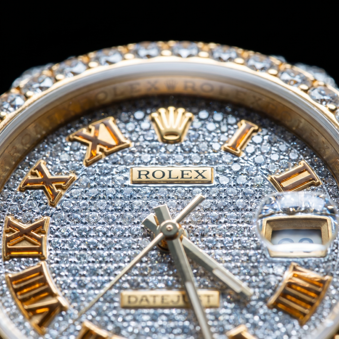 The Custom Datejust "Imperial Frost" Bustdown Chronometer