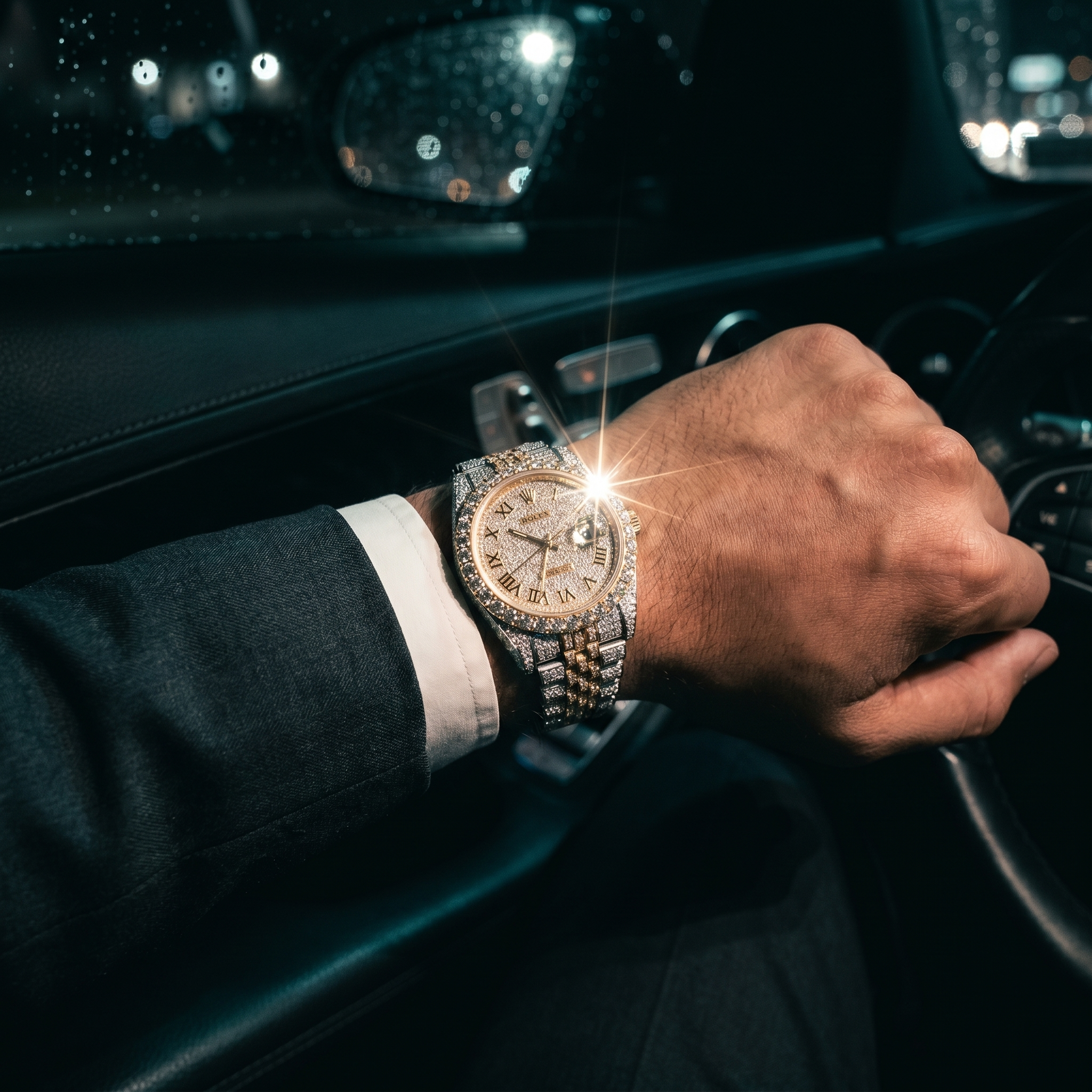 The Custom Datejust "Imperial Frost" Bustdown Chronometer