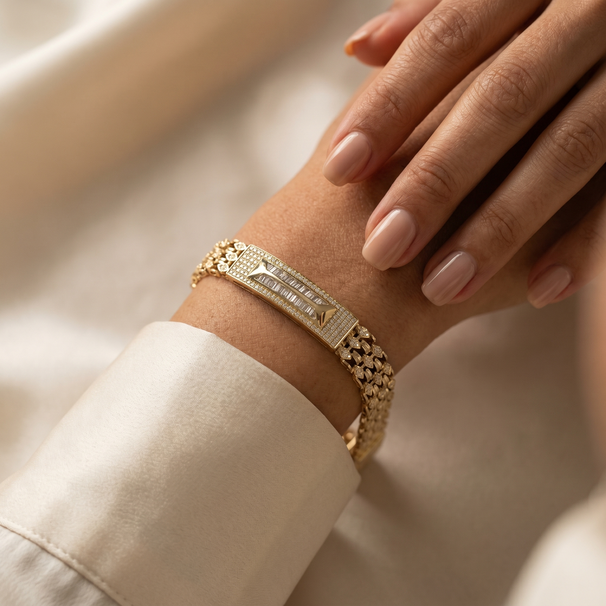 The Imperial ID Lattice Bracelet