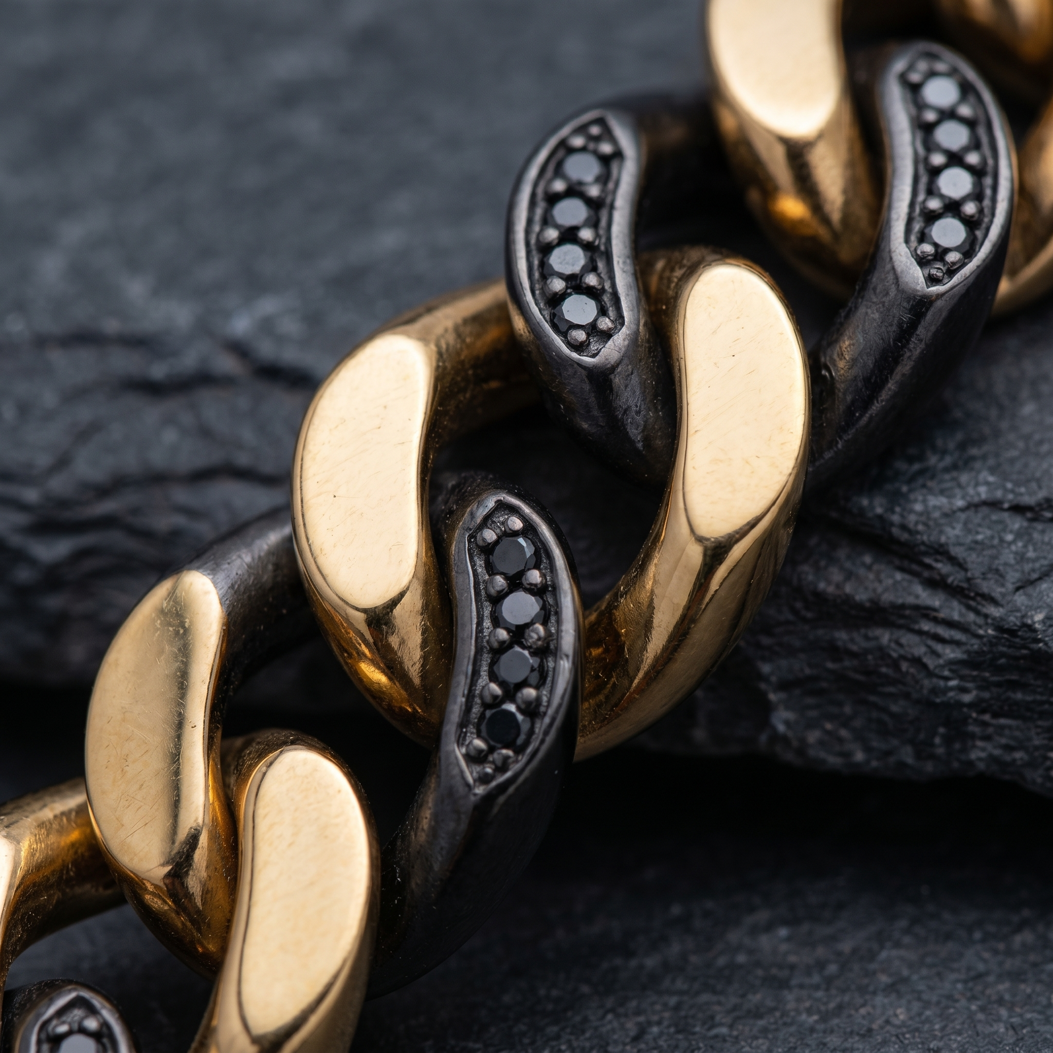 The Vanguard Dual-Tone Cuban Link Statement Bracelet