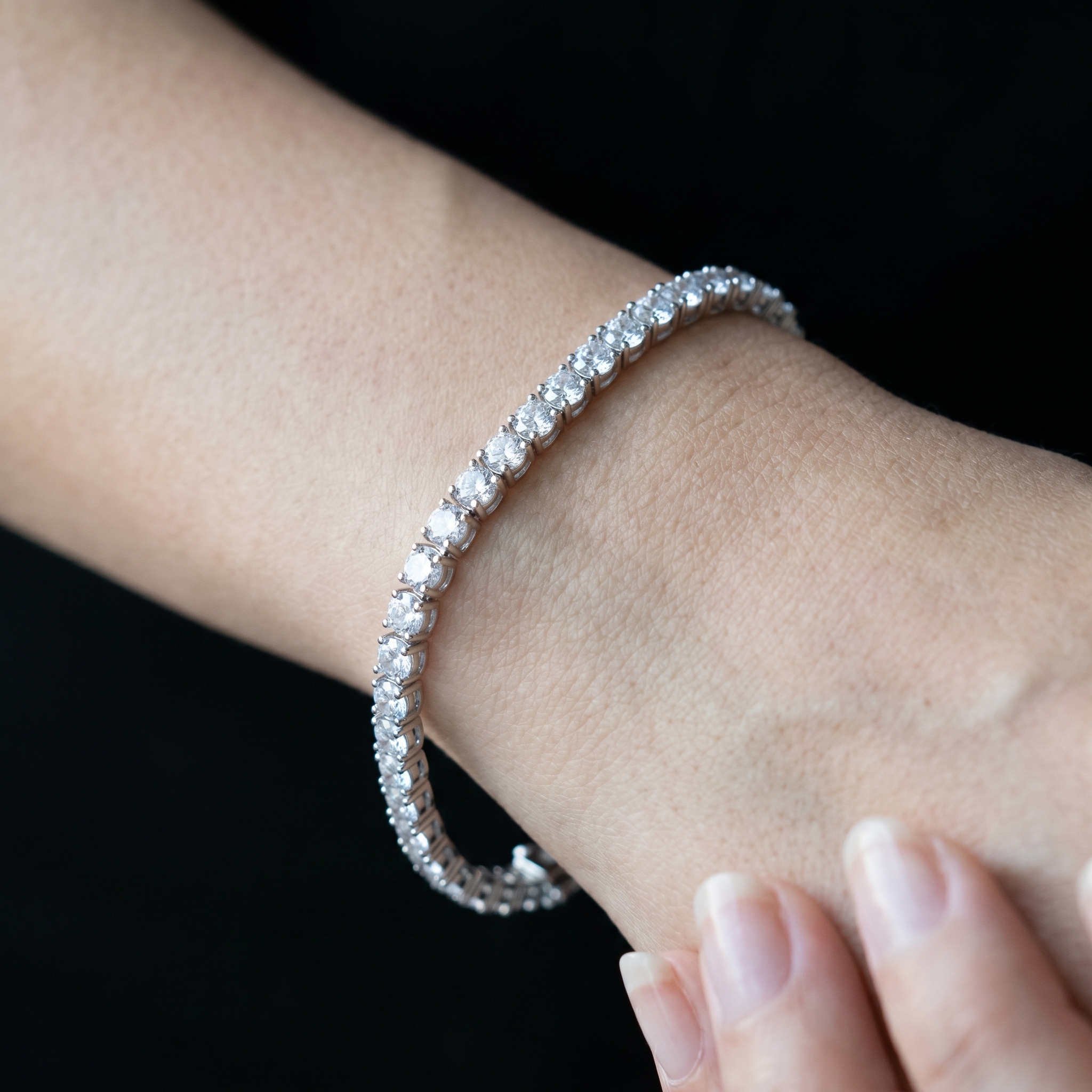 The Luminary Tennis Bracelet