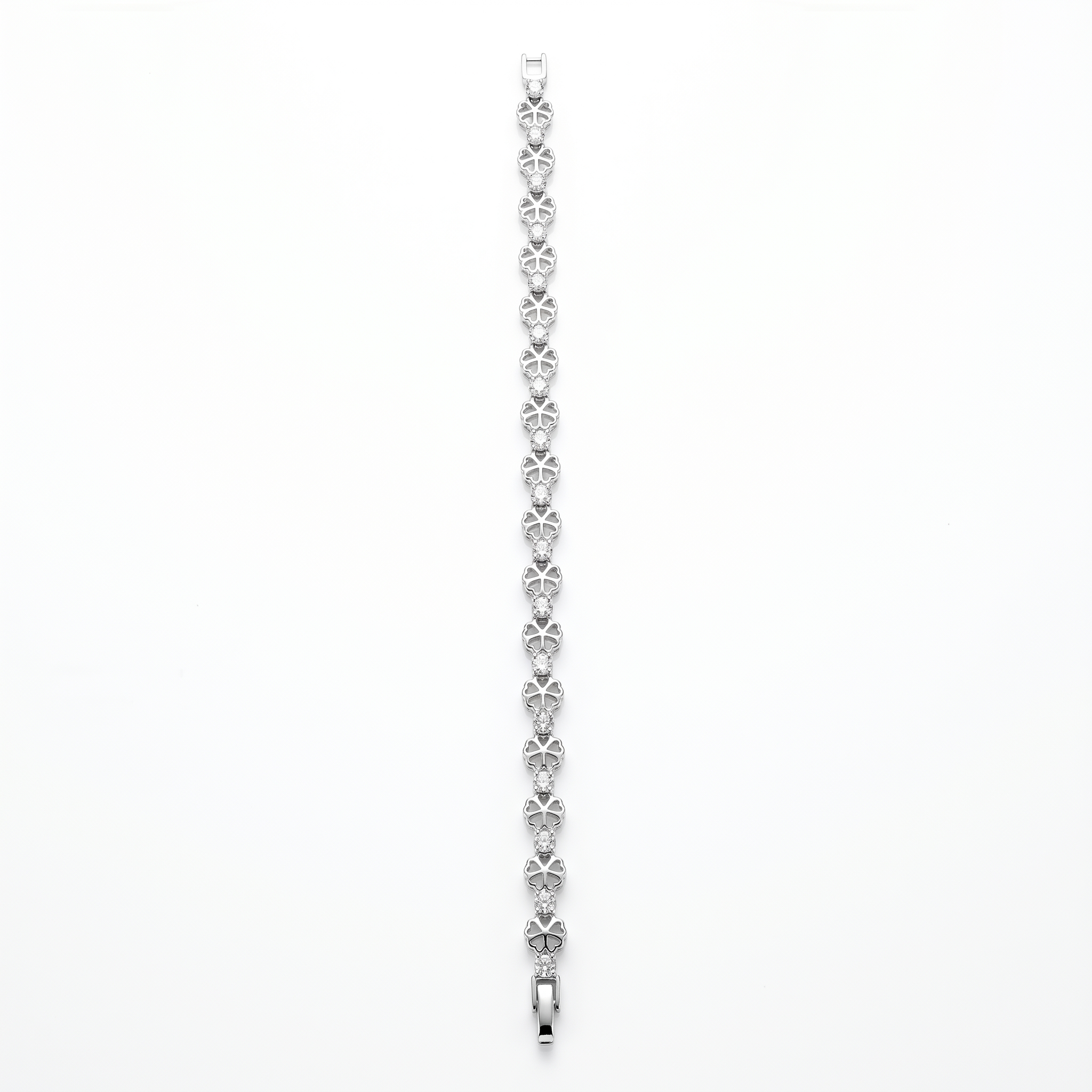 The Stella Rhombus Tennis Bracelet