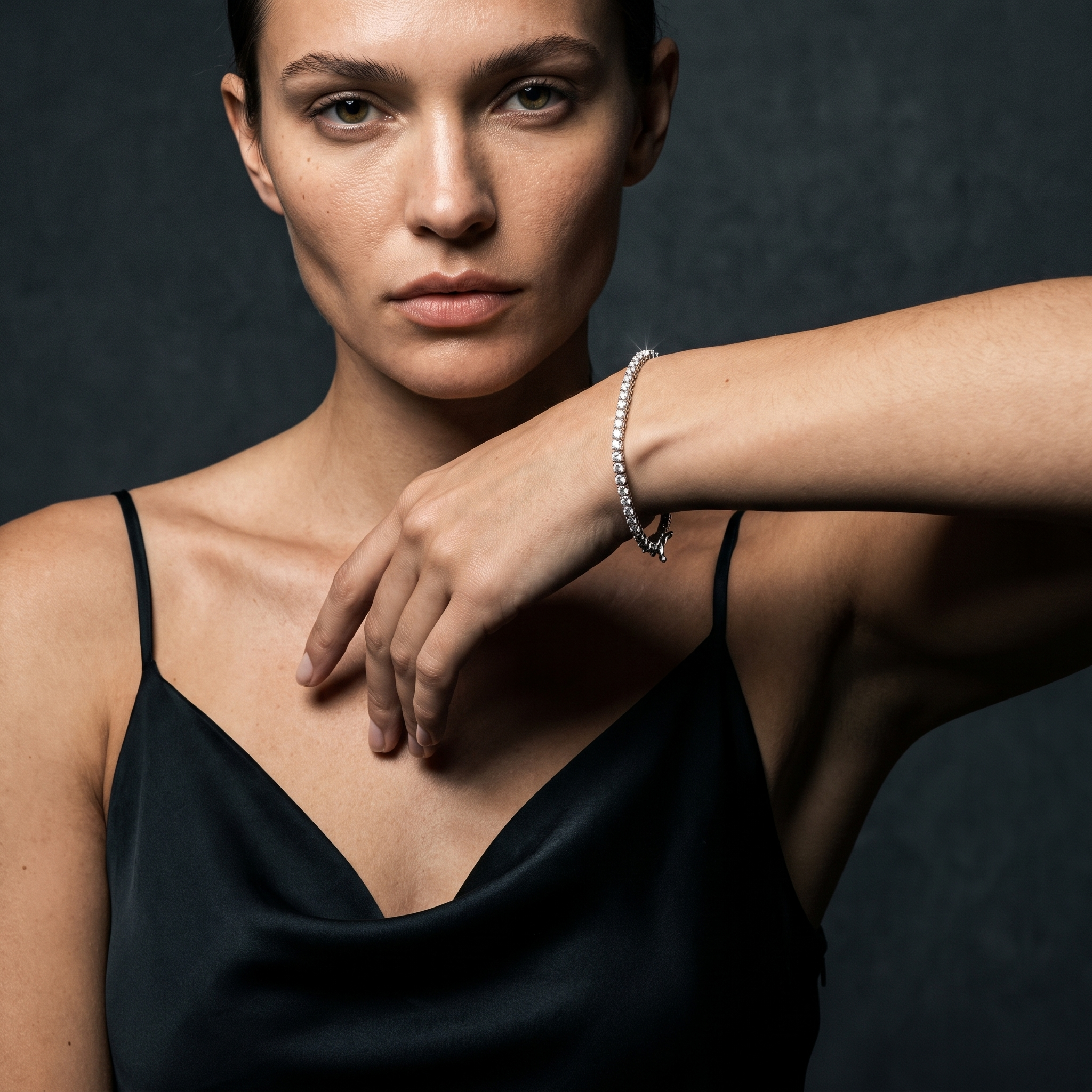 The Luminary Tennis Bracelet in Sterling Silver